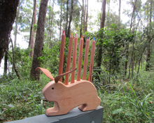 Load image into Gallery viewer, Drei Blatter Wooden Pencil Holder -Bunny
