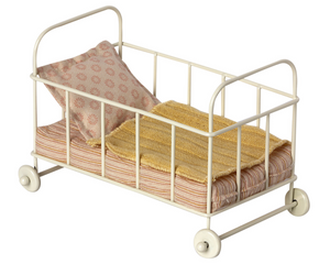 Maileg Cot Bed Micro, Rose