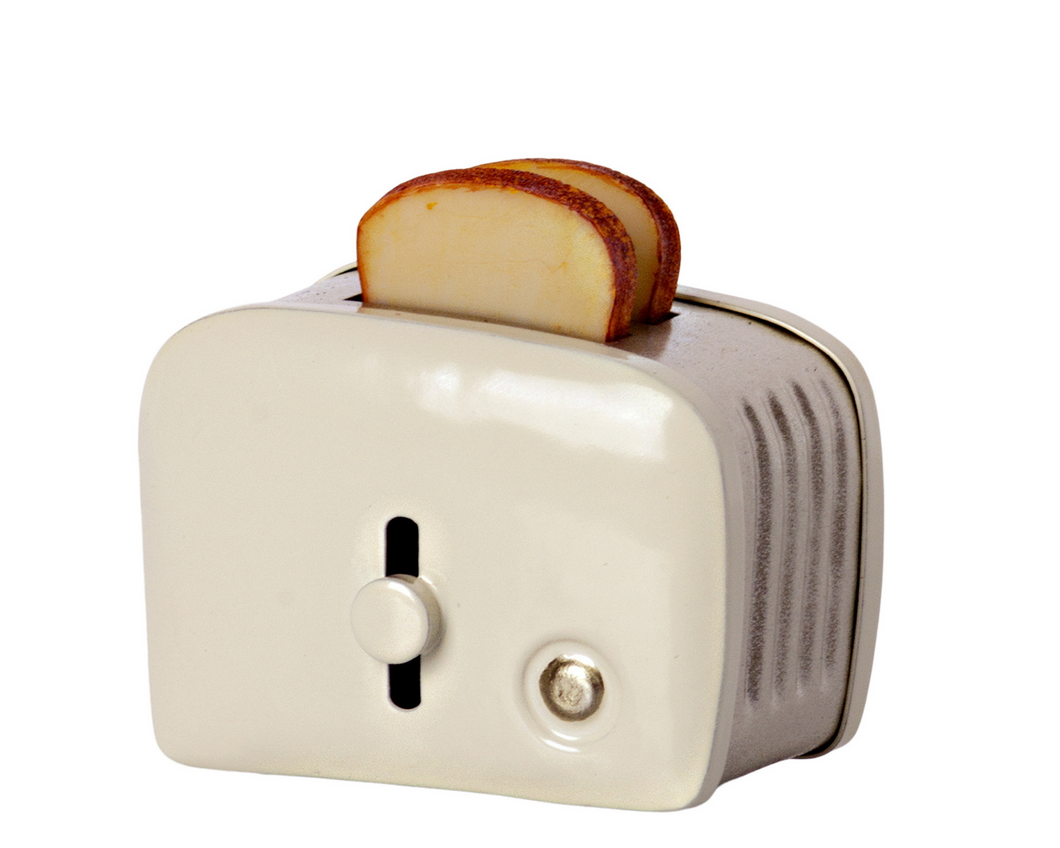 Maileg Miniature Toaster, Off White