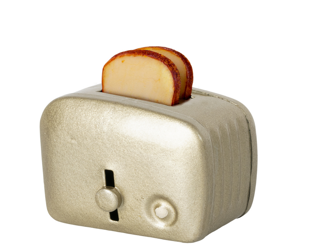 Maileg Miniature Toaster, Silver