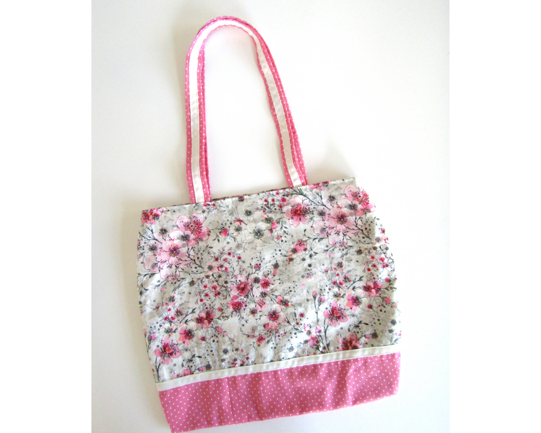 Pink floral Bag