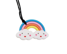 Load image into Gallery viewer, Jellystone Chew Necklace -Pastel Rainbow
