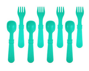 RePlay Forks and Spoons, set of 8 - Available in 11 colours