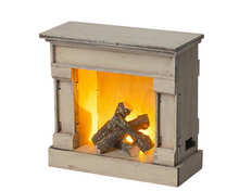 Load image into Gallery viewer, Maileg Miniature Fireplace -Off White
