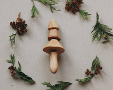 Load image into Gallery viewer, Tateplota Wooden tree rattle
